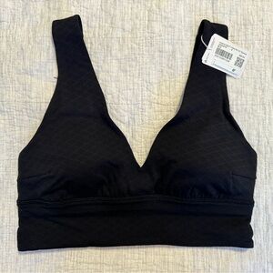 NWT Align V Neck bra Diamond pattern